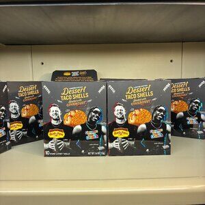 LIMITED EDITION Old El Paso Cinnamon Toast Crunch Dessert Taco Shells x8